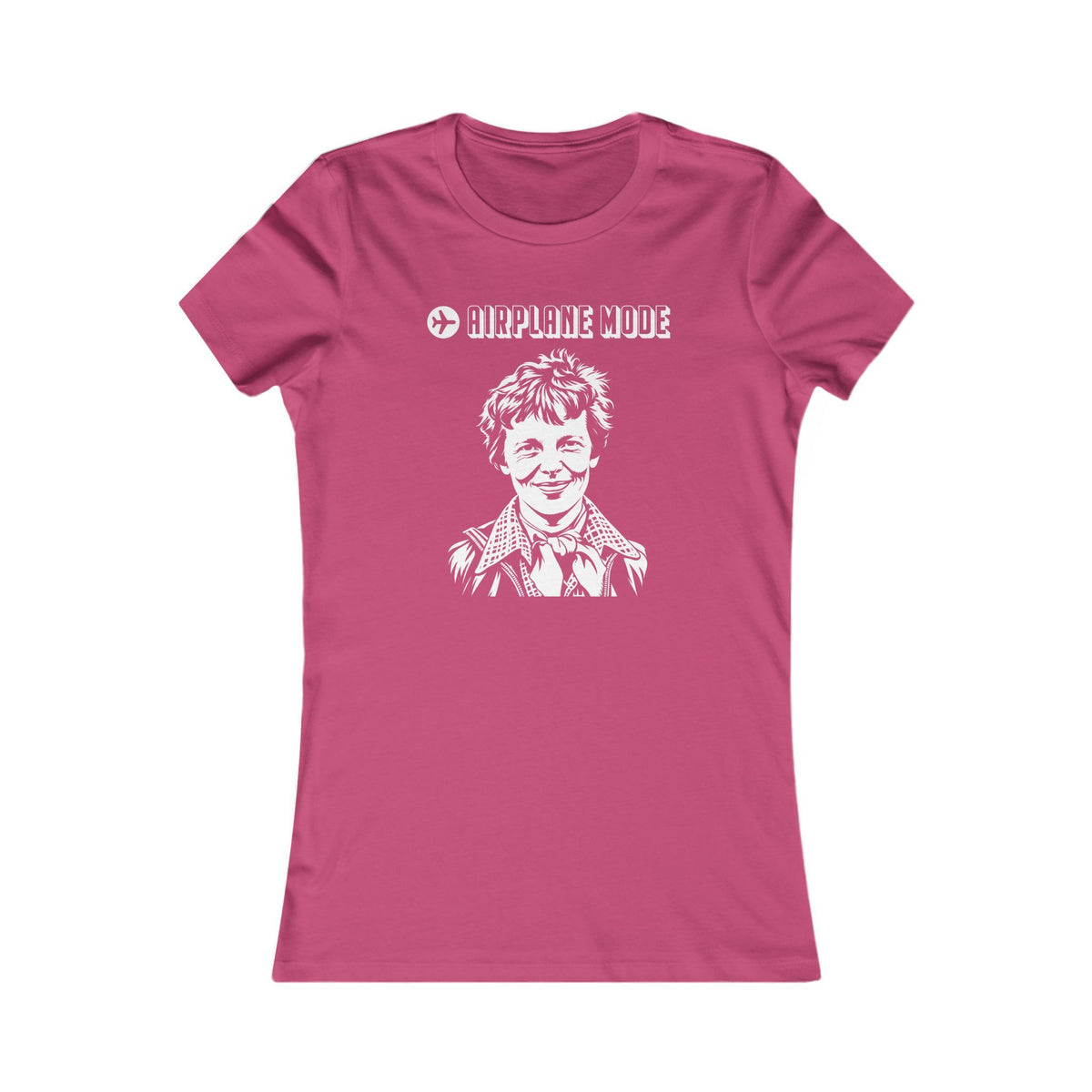 Amelia Earhart | Airplane Mode Women's Graphic Tee