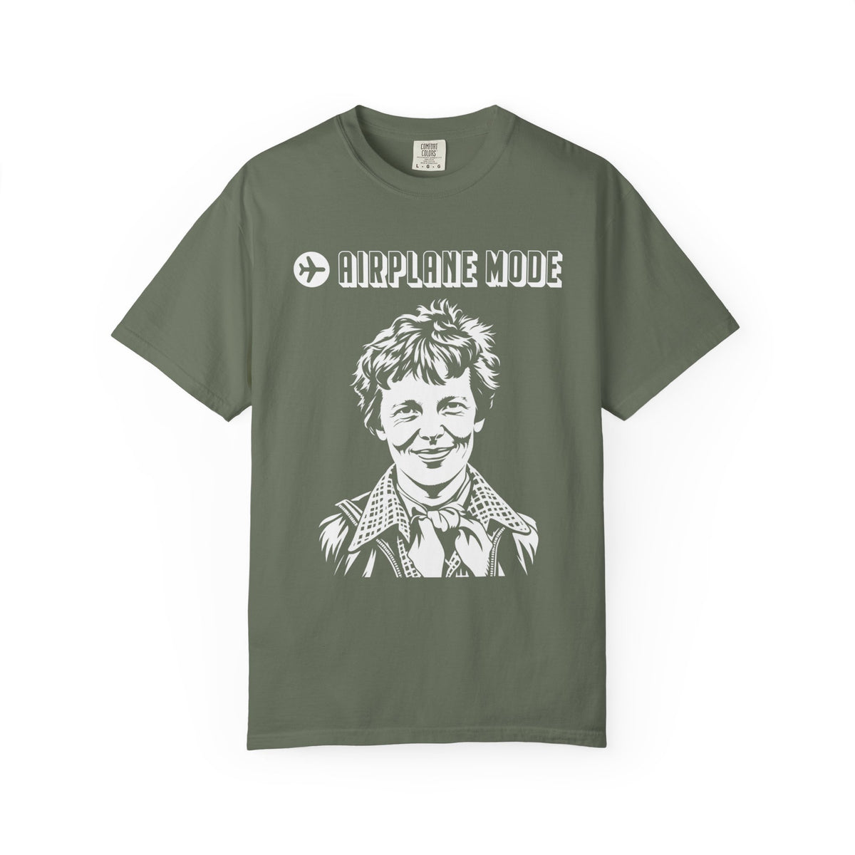 Amelia Earhart - Airplane Mode Graphic Tee