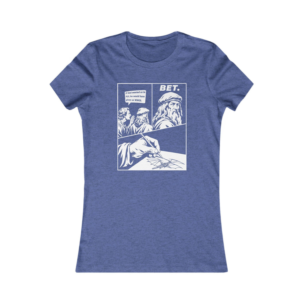 Leonardo da Vinci | Bet Women's Graphic Tee