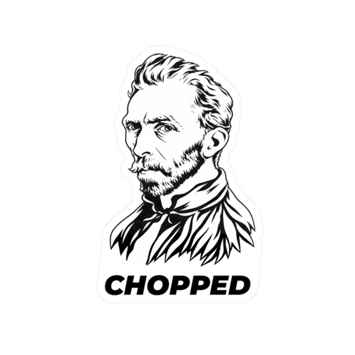 CHOPPED — Van Gogh Sticker