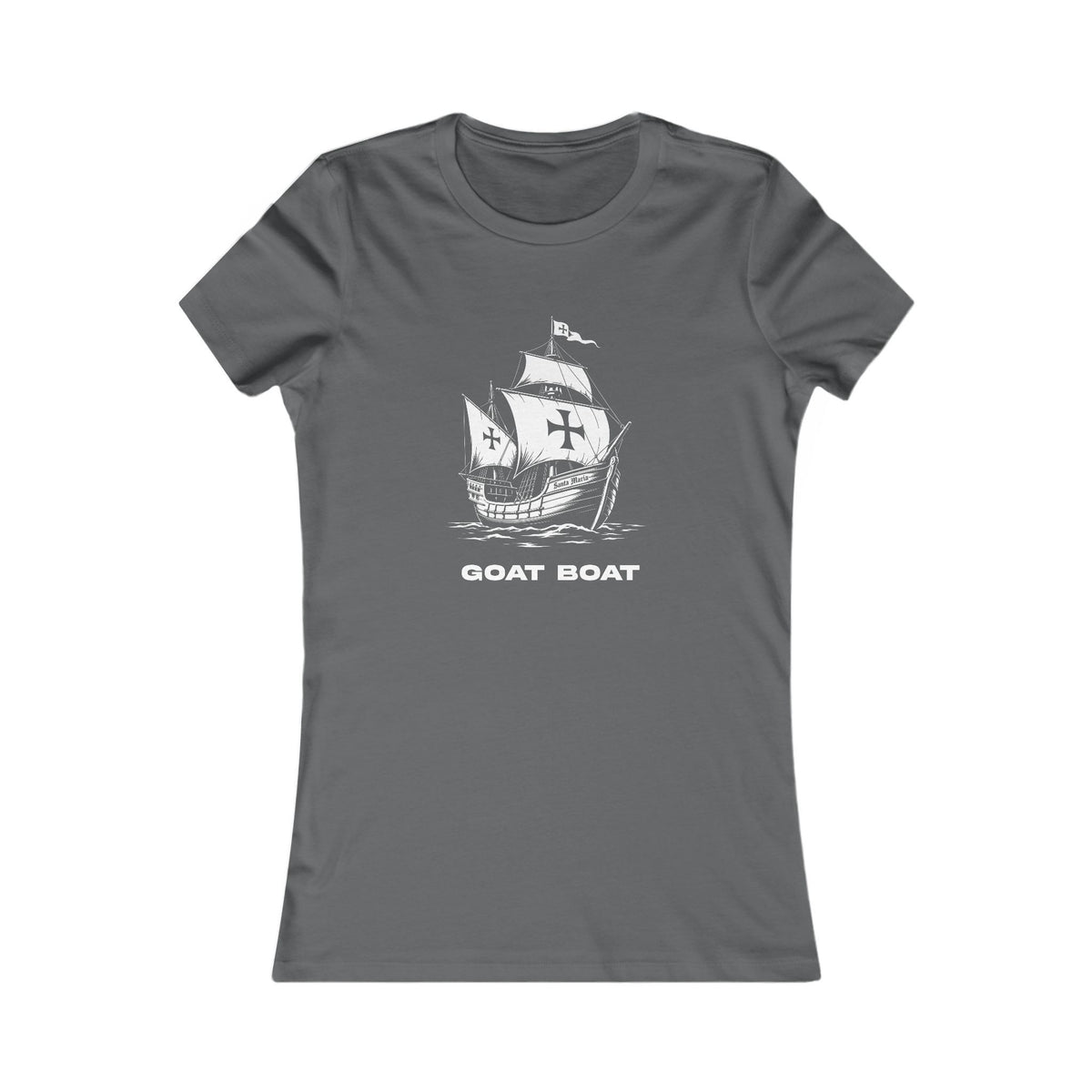 Christopher Columbus | Santa Maria Goat Boat Women's Graphic Tee