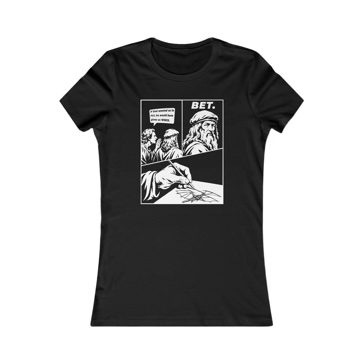 Leonardo da Vinci | Bet Women's Graphic Tee