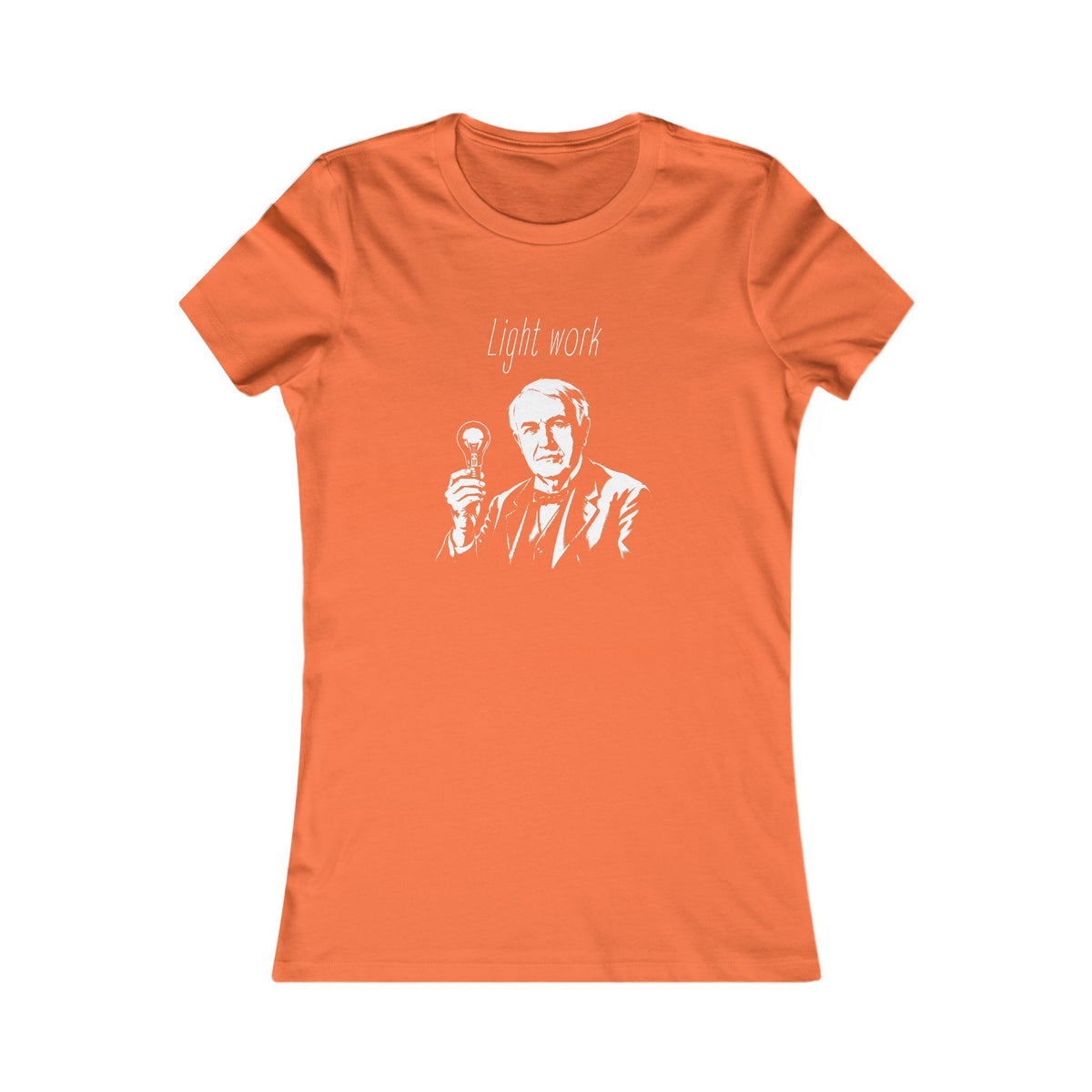 Thomas Edison | Light Work Women's Graphic Tee