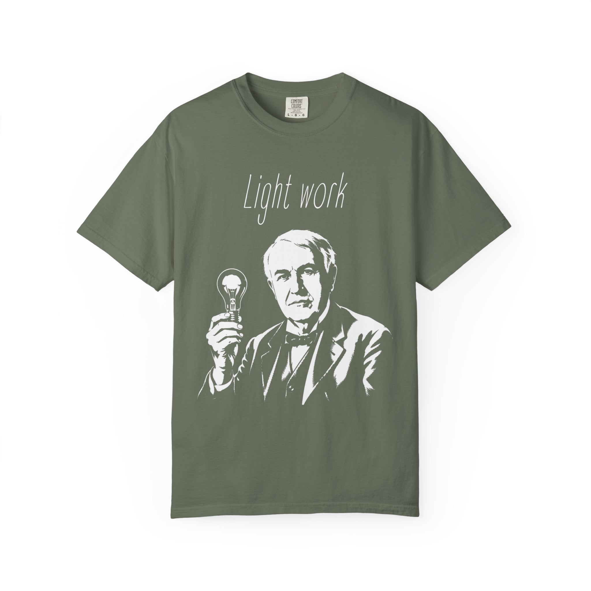 Light Work T-Shirt — Edison Bulb Graphic Tee