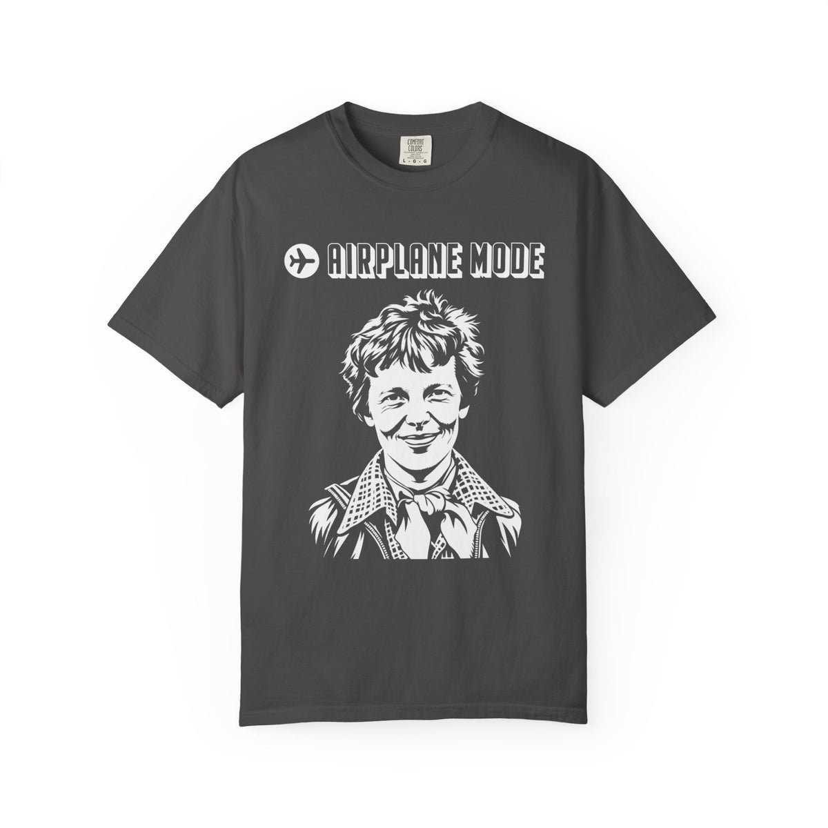 Amelia Earhart - Airplane Mode Graphic Tee