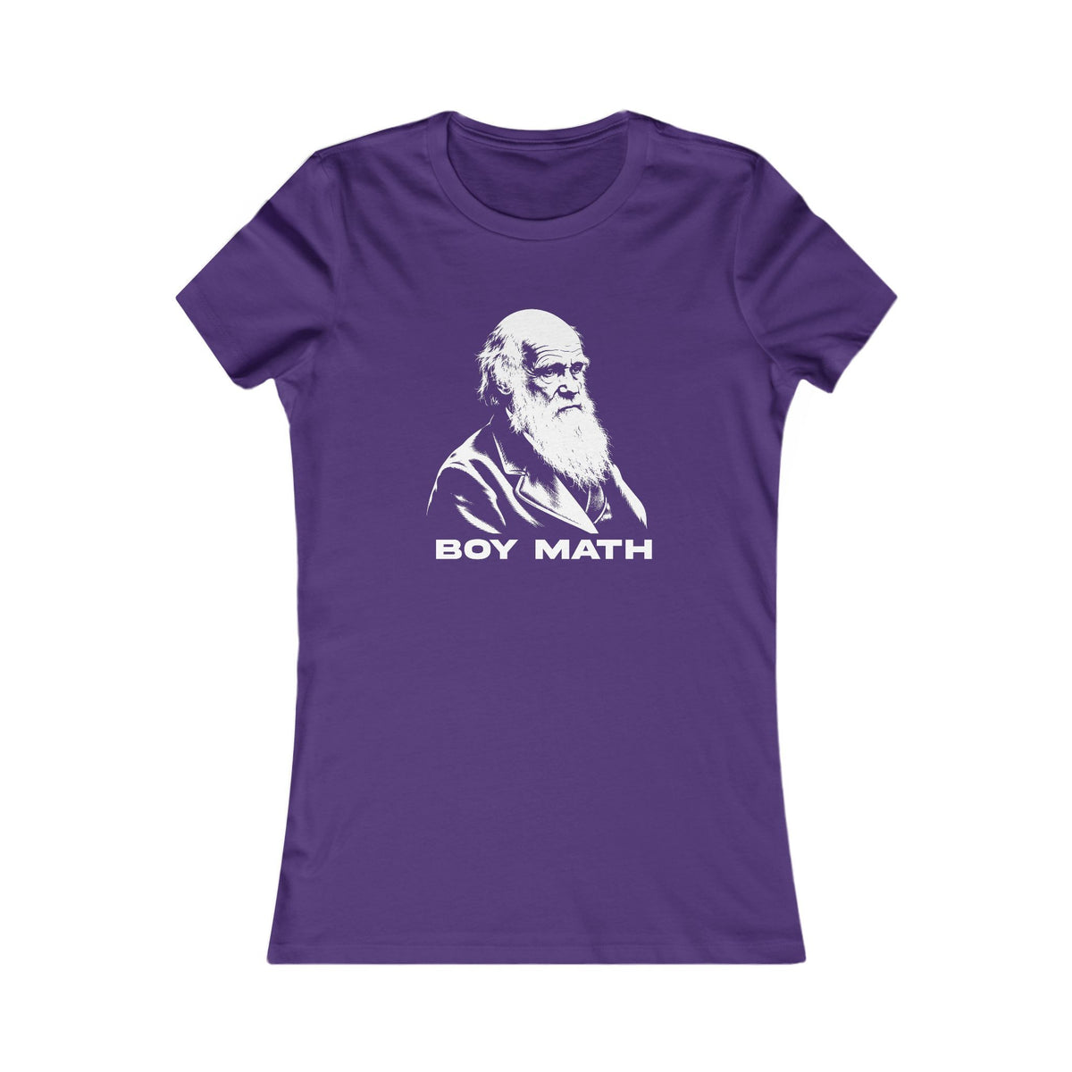 Charles Darwin | Boy Math Women's Graphic Tee
