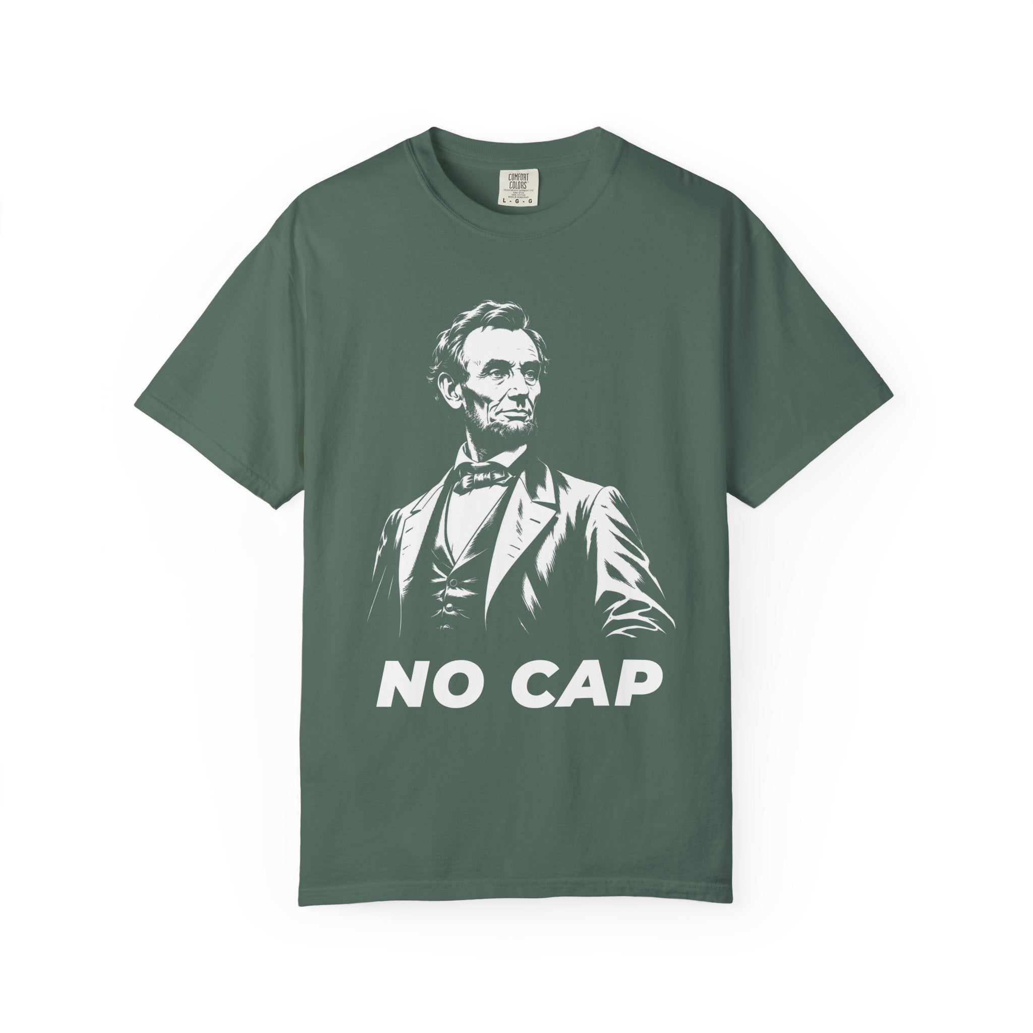 Abraham Lincoln “No Cap” Graphic T-Shirt
