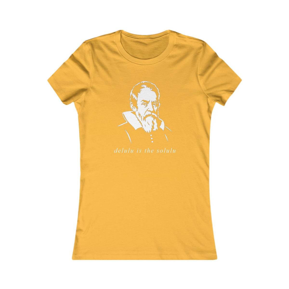 Galileo Galilei | Delulu is the Solulu Women's Graphic Tee