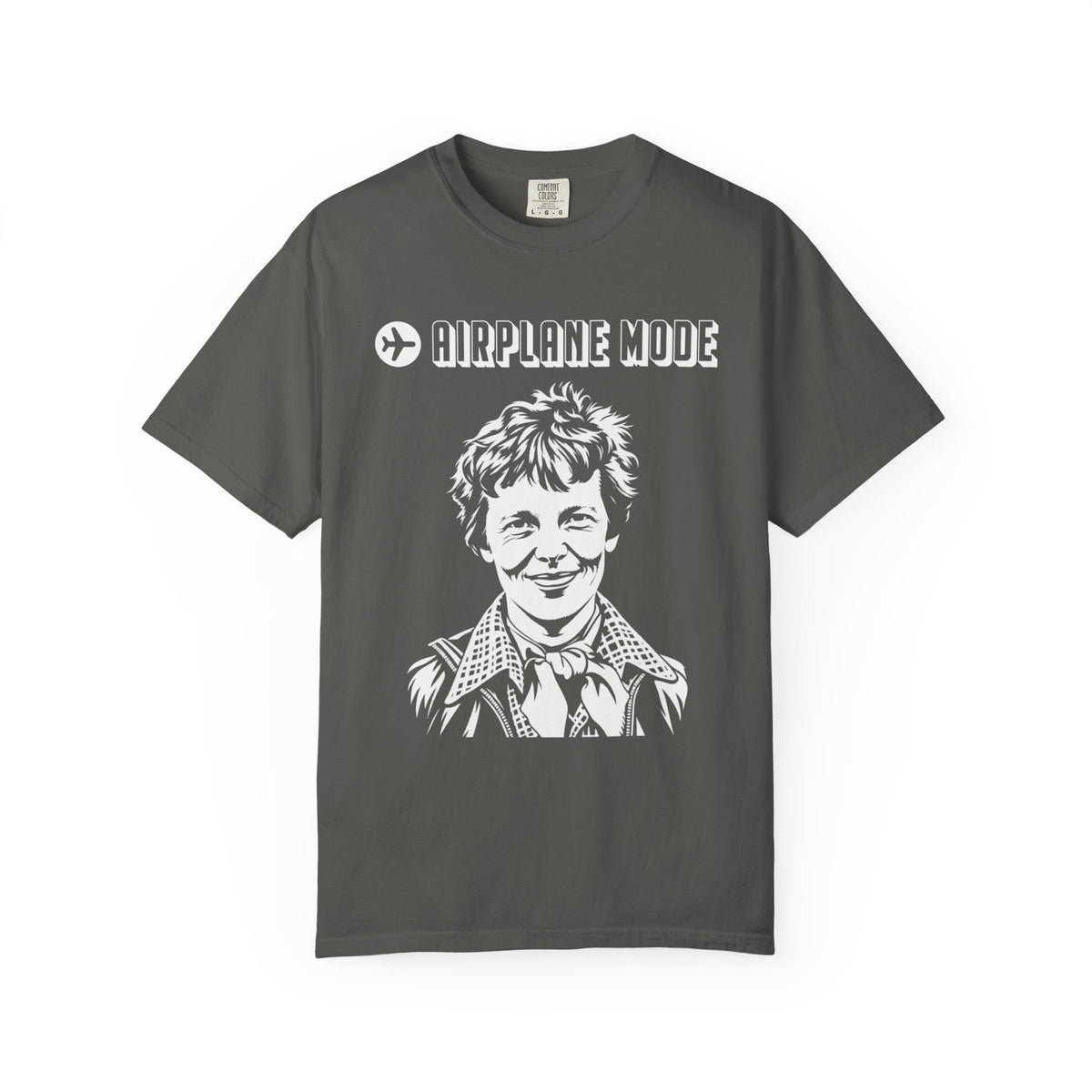 Amelia Earhart - Airplane Mode Graphic Tee