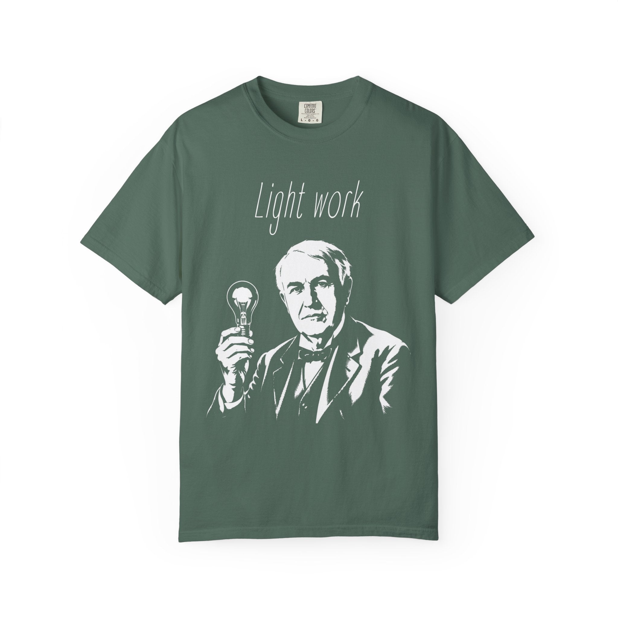 Light Work T-Shirt — Edison Bulb Graphic Tee