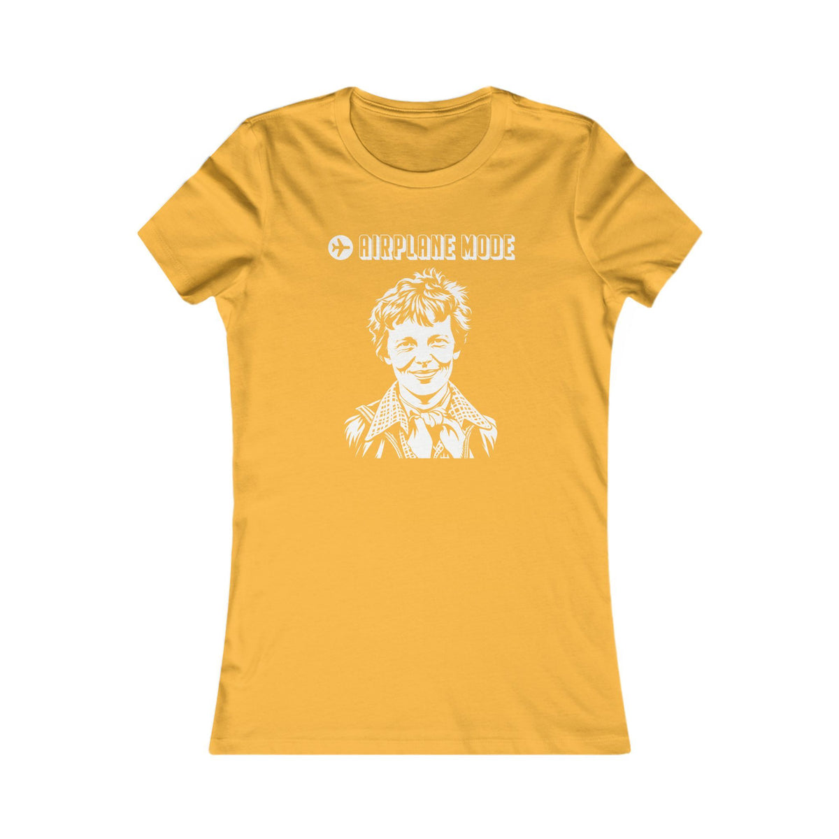 Amelia Earhart | Airplane Mode Women's Graphic Tee