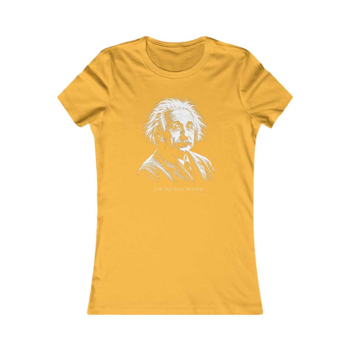 Albert Einstein | Low Key Aura Farming Women's Graphic Tee