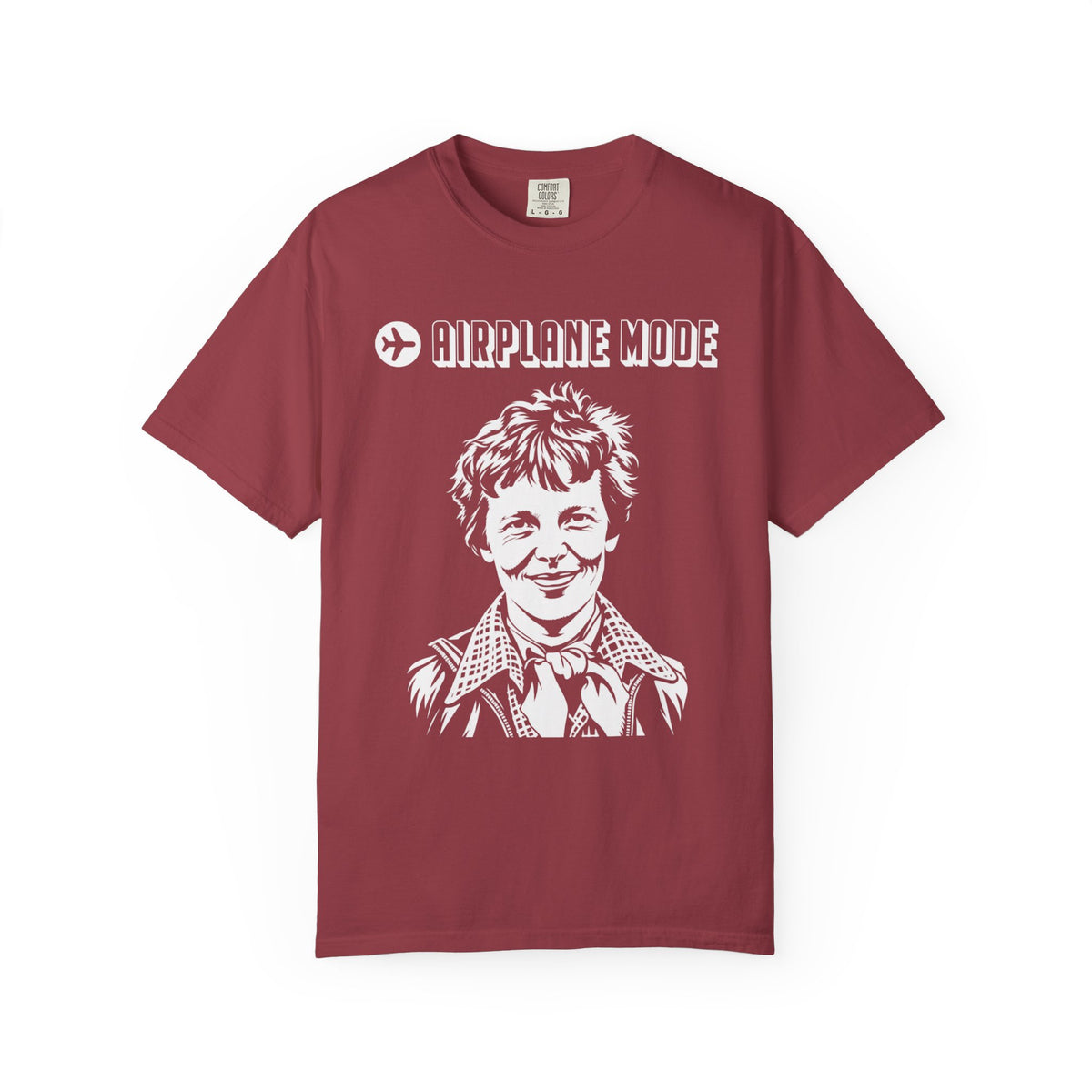 Amelia Earhart - Airplane Mode Graphic Tee
