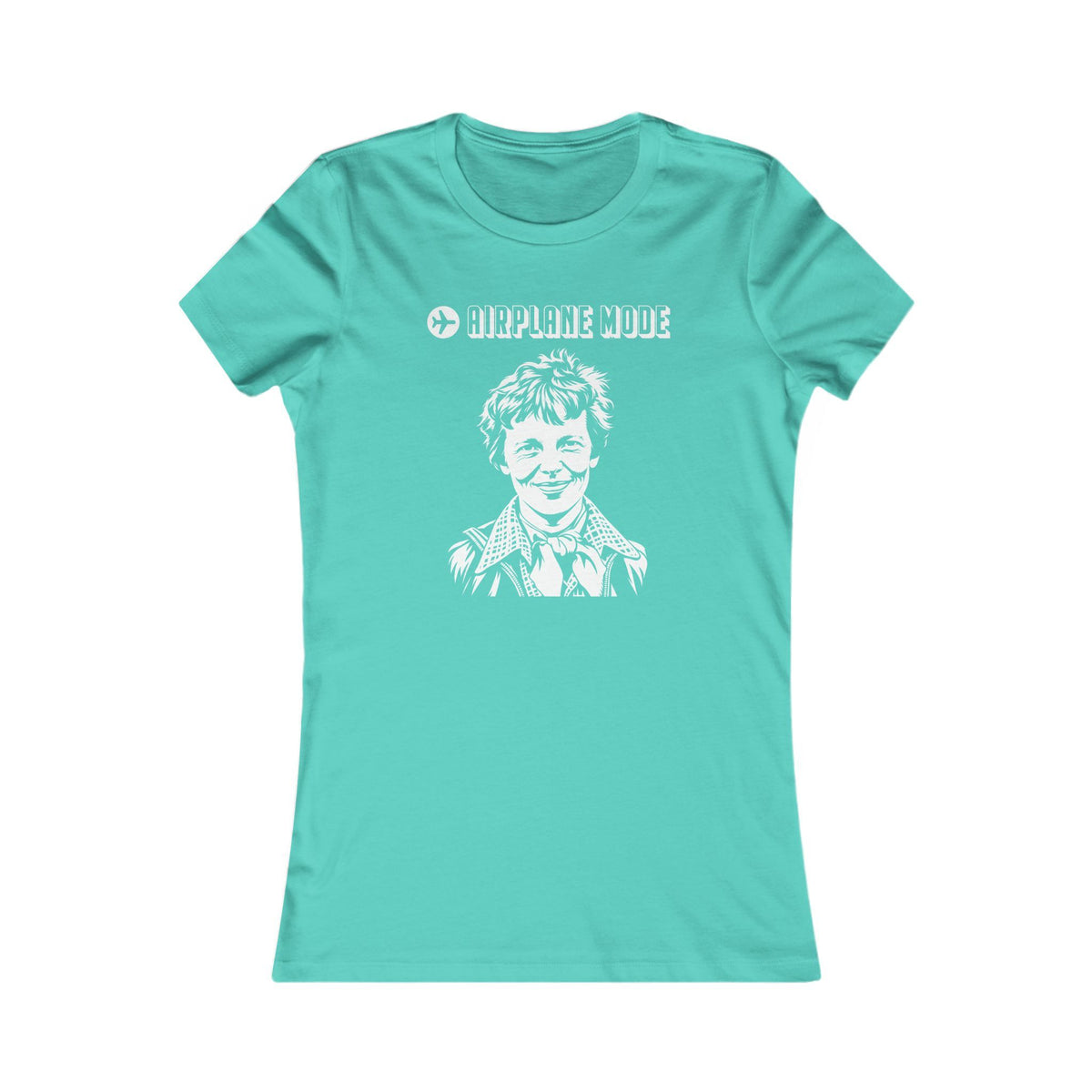 Amelia Earhart | Airplane Mode Women's Graphic Tee