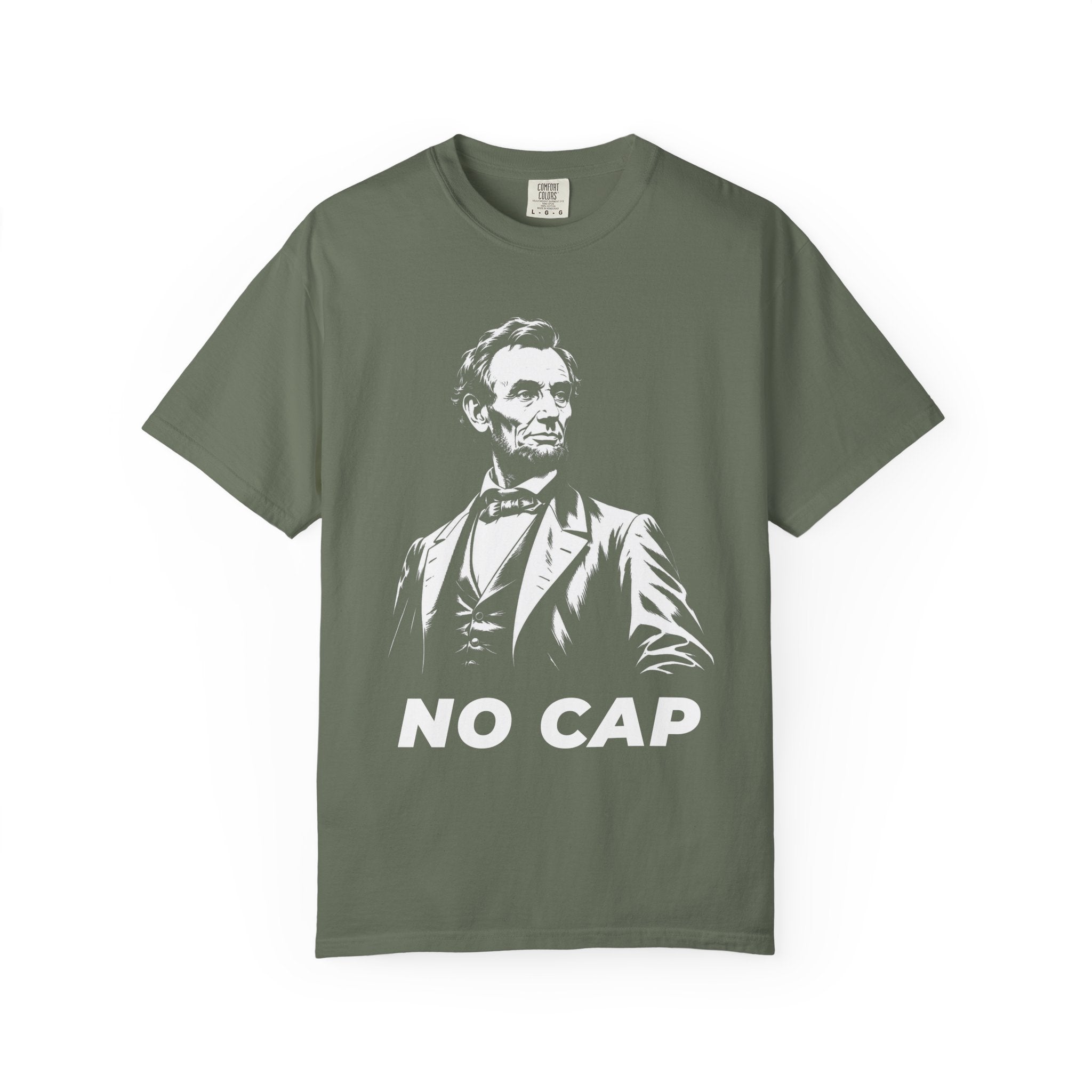 Abraham Lincoln “No Cap” Graphic T-Shirt