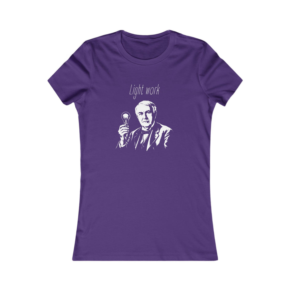 Thomas Edison | Light Work Women's Graphic Tee