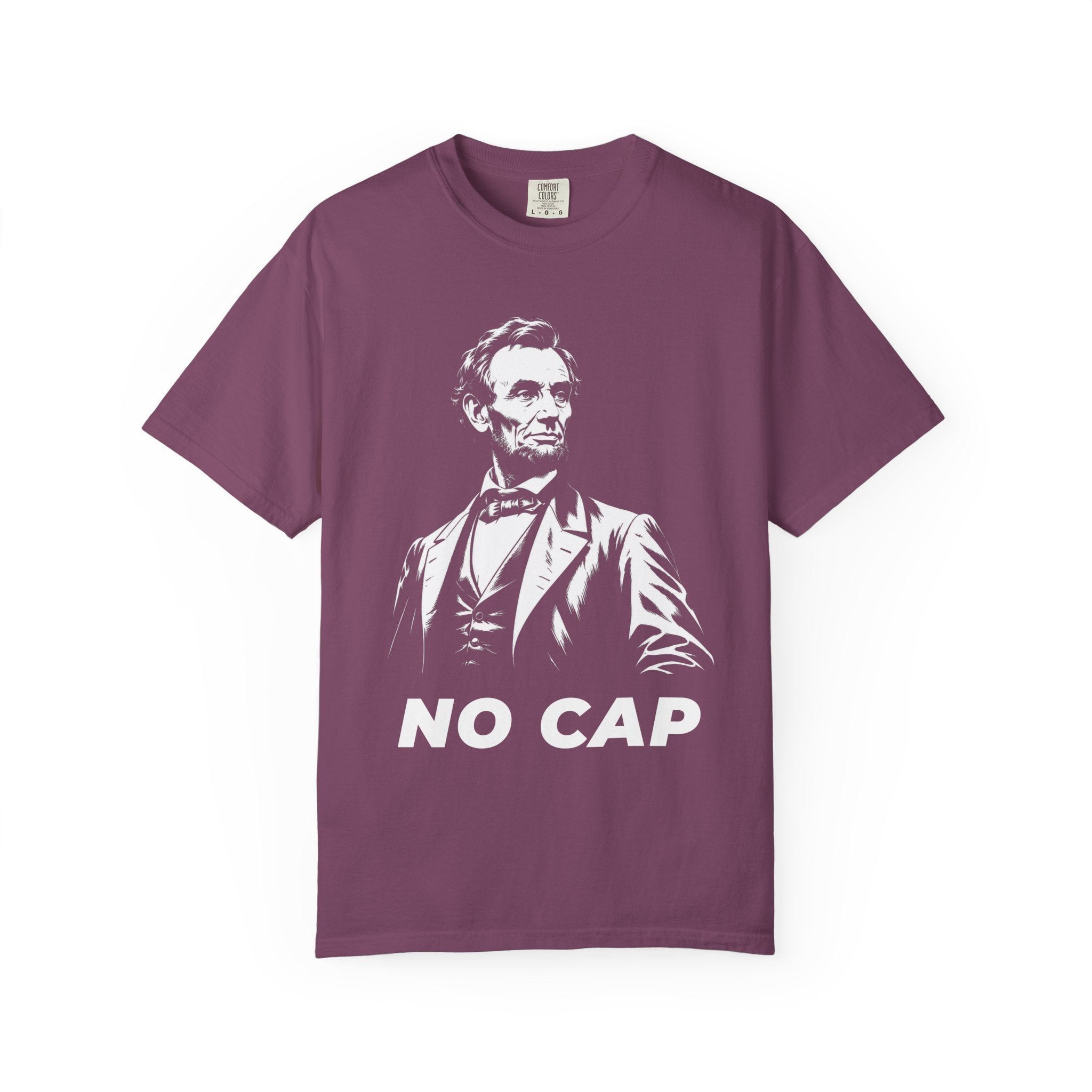 Abraham Lincoln “No Cap” Graphic T-Shirt