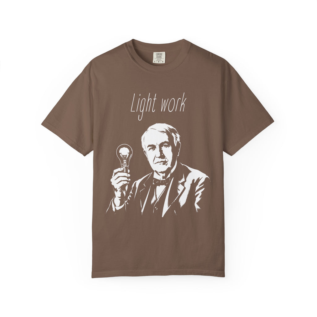 Light Work T-Shirt — Edison Bulb Graphic Tee