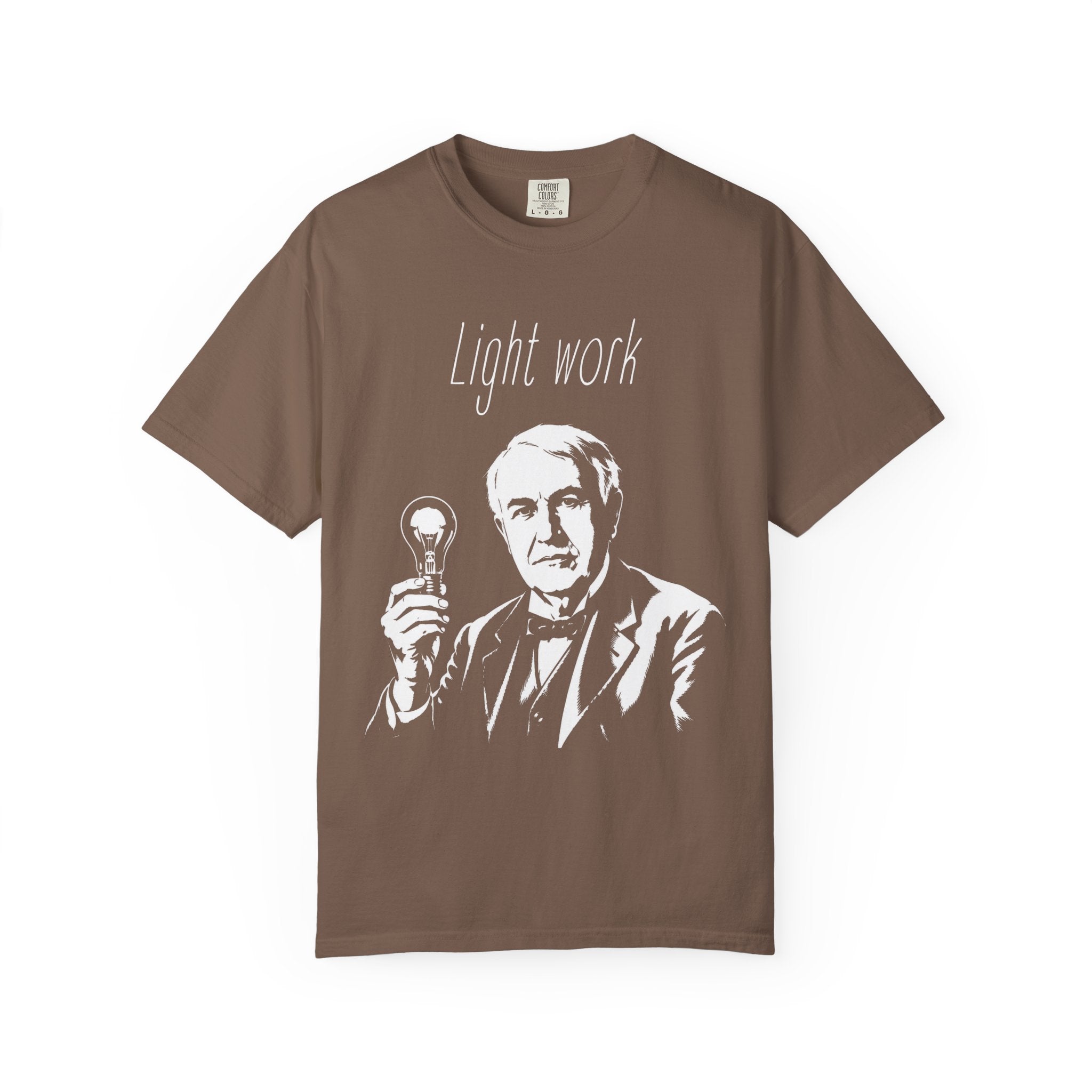 Light Work T-Shirt — Edison Bulb Graphic Tee