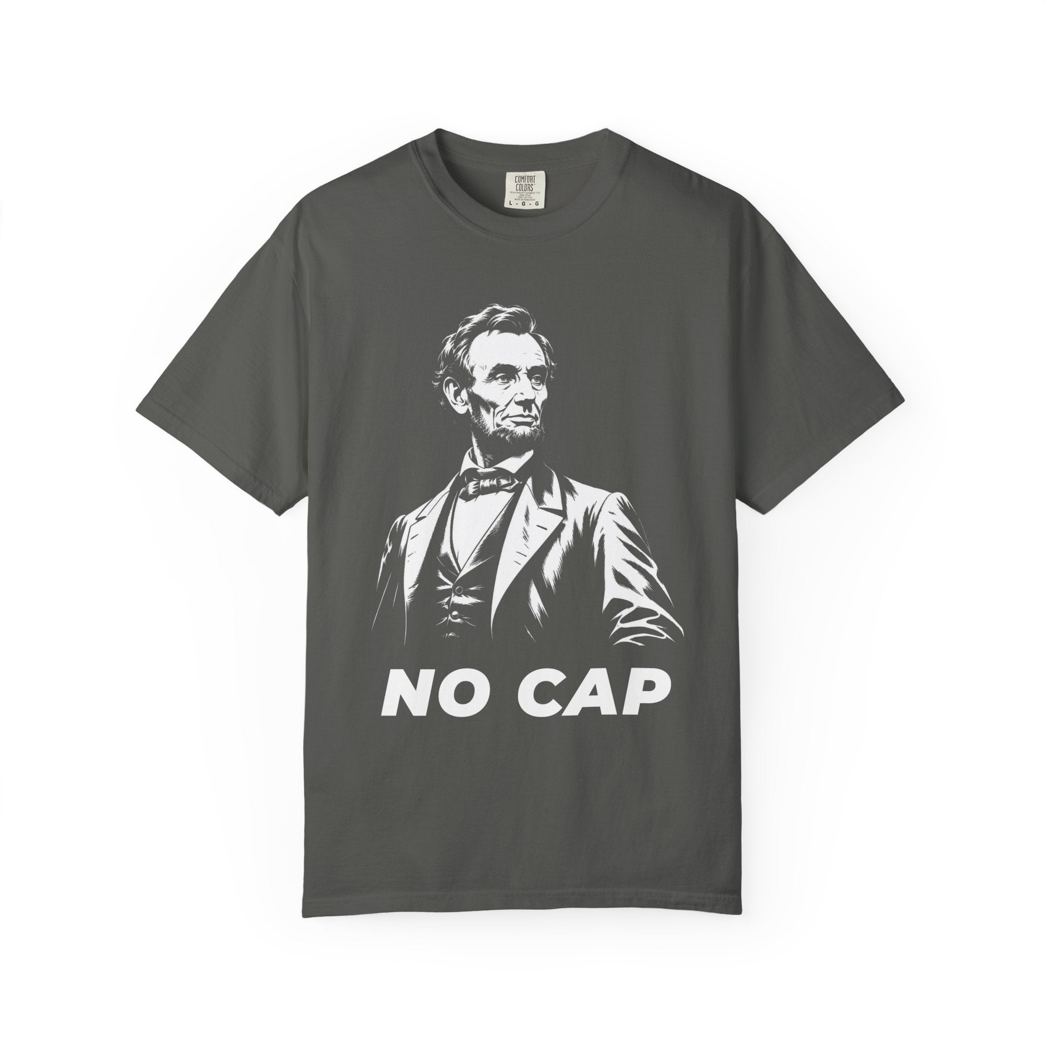 Abraham Lincoln “No Cap” Graphic T-Shirt