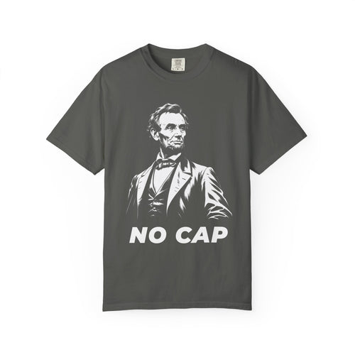 Abraham Lincoln “No Cap” Graphic T-Shirt