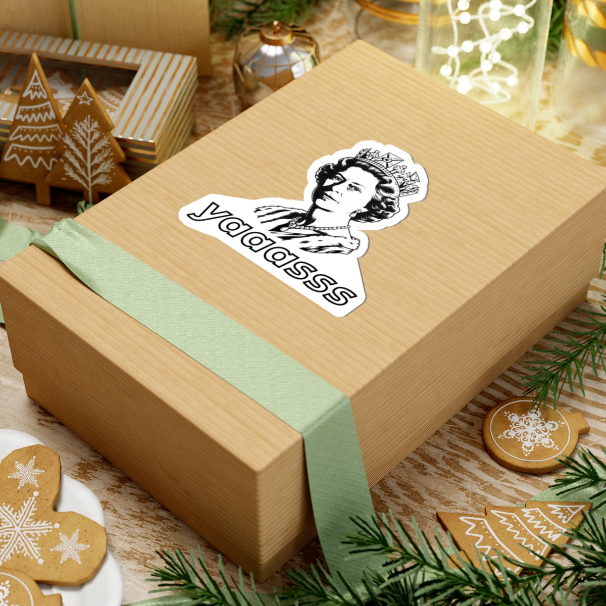 YAAASSS — Queen Elizabeth Sticker