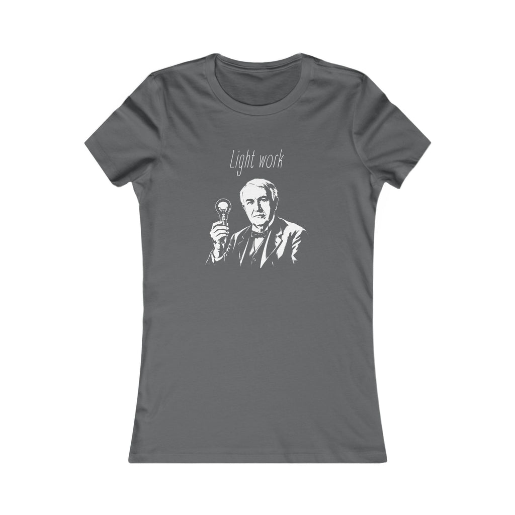 Thomas Edison | Light Work Women's Graphic Tee
