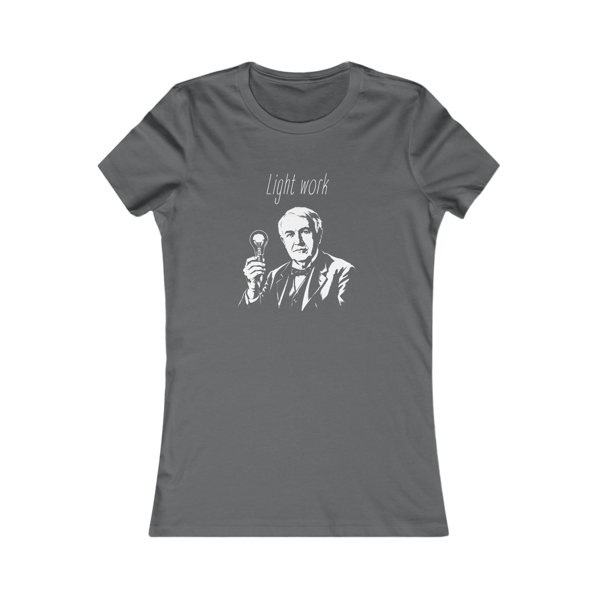 Thomas Edison | Light Work Women's Graphic Tee