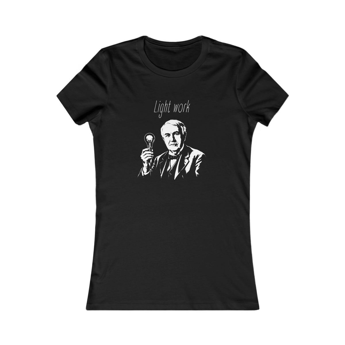 Thomas Edison | Light Work Women's Graphic Tee