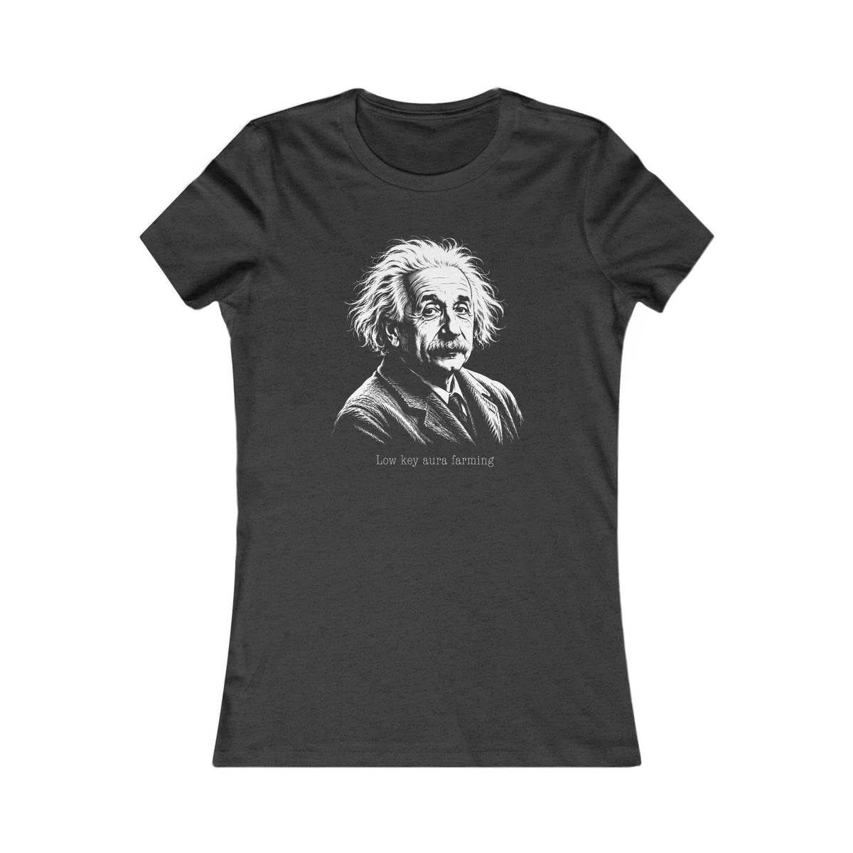 Albert Einstein | Low Key Aura Farming Women's Graphic Tee