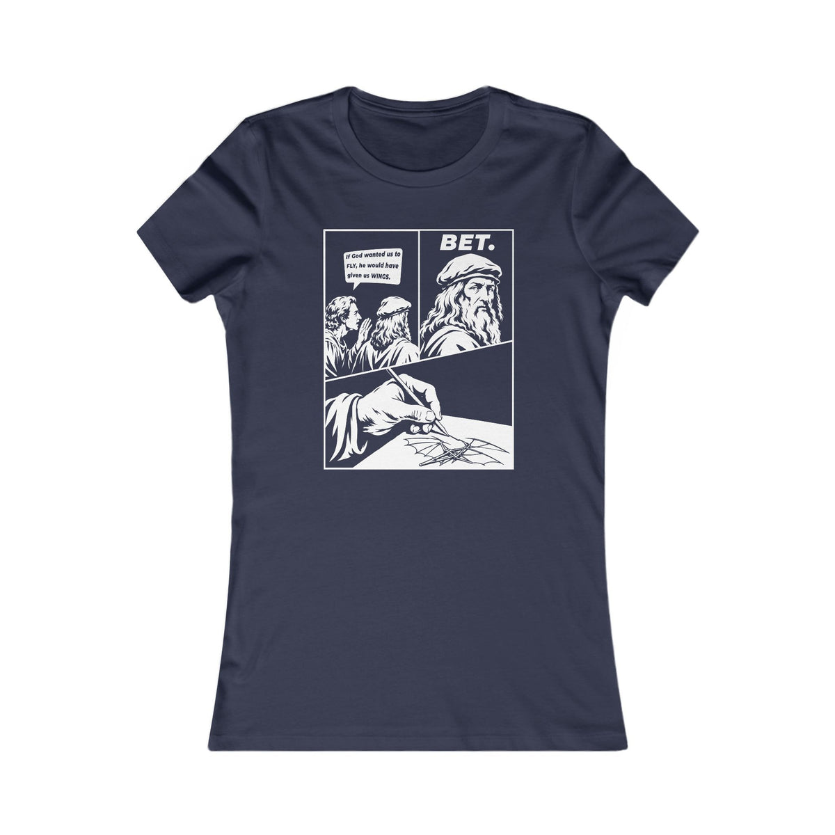 Leonardo da Vinci | Bet Women's Graphic Tee