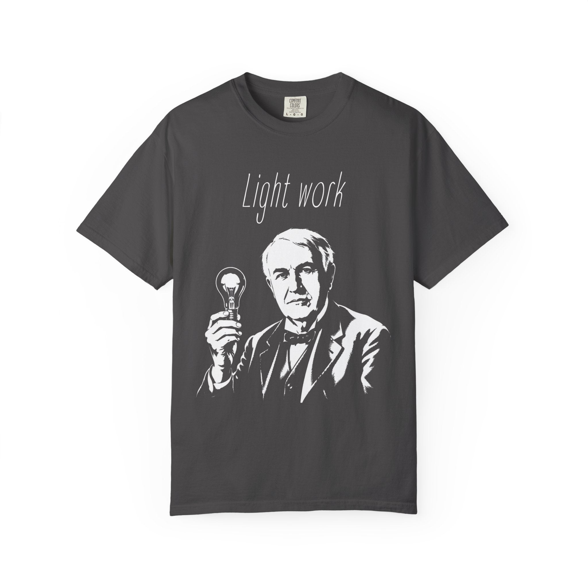 Light Work T-Shirt — Edison Bulb Graphic Tee